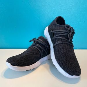 Vessi Womens Cityscape Storm Black White Waterproof Knit Sneakers Size 7